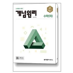 개념원리 고등 수학 (하) (2024년용) / 개념원리수학연구소, 수학영역