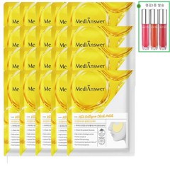 최신상 시즌3 메디앤서 비타 콜라겐 마스크팩 + 립, 4박스(20매)+사은품