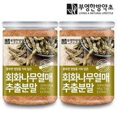 부영한방약초 회화나무열매 추출분말, 2개, 200g