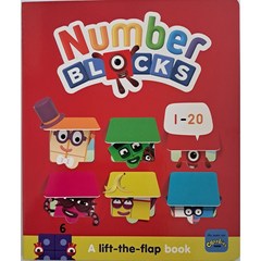 넘버블럭스 1-20 플립북 Number Blocks 1-20 A-lift-the-flap book 어린이 영어 원서