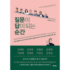 질문이 답이 되는 순간, 나무의마음, 김제동과 7인