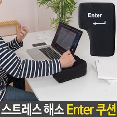 스트레스 해소 enter 쿠션 엔터 낮잠 베개 직장 회사 엔터키쿠션_[230512EA]