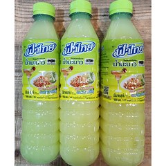 태국소스 에프플러스 라임쥬스 500mlx24ea (1박스) 라임주스 원액 솜땀 팟타이 똠얌꿍 라임음료 LIME JUICE, 500ml, 24개