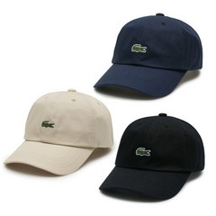 [라코스테(제화)] 라코스테(LACOSTE) BALL CAP 모자 (unisex) 3종 택