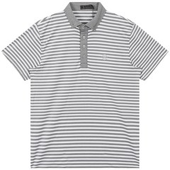 [정품] 지포어 남성 골프웨어 Perforated Stripe Polo T-Shirts (G4MS22K21-HGR)