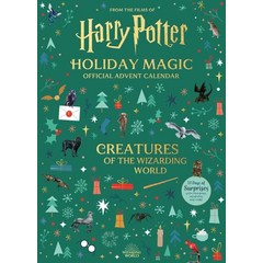 (영문도서) Harry Potter Holiday Magic: Official Advent Calendar: Creatures of the Wizarding World Hardcover, Insight Editions, English, 9798886632057
