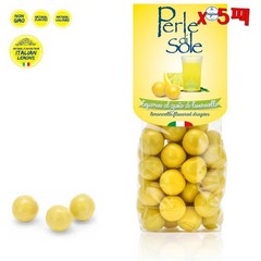 Perle di Sole Dragees 페를레디솔레 리몬첼로 플레보 드라제 150g 5팩, 5개