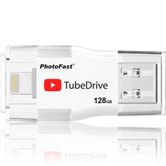 PhotoFast 아이폰 OTG USB TubeDrive 128GB, 단품
