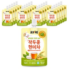 엘빈즈 매일매일 건강한습관 작두콩현미차 100ml, 20개