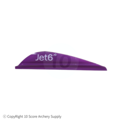텐스코어 양궁 장비 화살 Jet6 스핀깃 보라색 (50개), Purple, 1개, 오른손/1.75