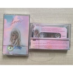 테일러 스위프트 Taylor Swift 1989 Lover 90년대 팝 빈티지 카세트 테이프, 테일러-러버 테이프 1개