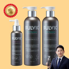 [특허] 풀빅 풀빅산 샴푸 탈모완화 강성식 대표 500ml 재구매율 1위, H. 샴푸2+토닉1