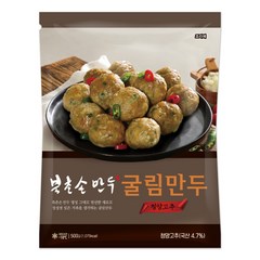 북촌손만두 청양고추 굴림만두 500g, 4개