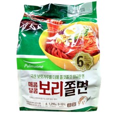 매콤달콤 보리쫄면 1290g (6인분)/아이스발송