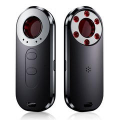 Azure 몰래카멜라탐지기 도청장치 탐지기 카메라탐지기, 1개, 블랙