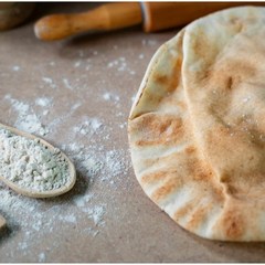 터키 라바쉬 피타(터키난Naan)10인치 씬피자도우 Khobez Arab Bread, 65g, 24개