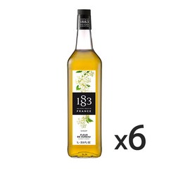 1883 엘더플라워 시럽 1000ml 6개