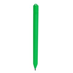 LCD 쓰기 태블릿 부드러운 가장자리 실용 교체 드로잉 펜, 녹색, 길이 12cm, 플라스틱, 1개