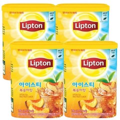 립톤 아이스티 분말 복숭아맛, 770g, 1개입, 4개