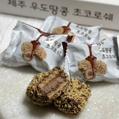 제주 우도땅콩 초코로쉐 10개입 초콜릿 아이들간식, 1개, 70g