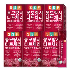 순수식품 몽모랑시 타트체리 콜라겐 젤리스틱, 300g, 6개