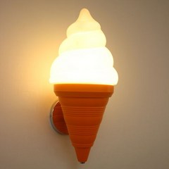 아이스크림간판 입간판 아이스크림 조명 가게 LED 간판 G, 오렌지빛 오렌지빛