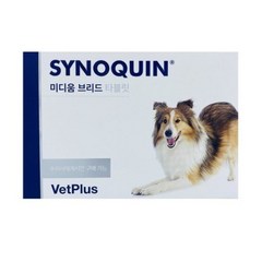벳플러스 사이노퀸 중형견 30정 타블릿 SYNOQUIN EFA 동물병원정품 관절영양제, 1개