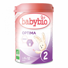 BABYBIO 베이비비오 옵티마 2단계 분유 800g (6-12개월), 기본, 1개