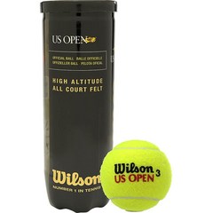 윌슨 Wilson US 오픈 테니스 공 옐로 72개 정품보장, 4 Can Pack (12 Balls)Hi Altit