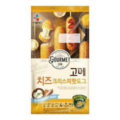 CJ 고메 치즈 크리스피 핫도그 340g, 단품