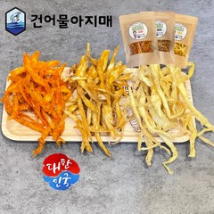 국산 시즈닝 먹태마루 양념 먹태 먹태채, 버터맛(60gX10팩), 10개