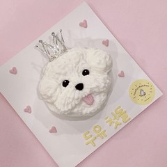 강아지 케이크 (왕얼굴) [고구마/닭/오리], 고구마