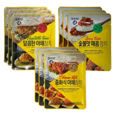 노브랜드 (달콤한야채+중화식야채+숯불맛매콤)참치 x3