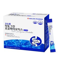 코오롱제약 프로바이오틱스 유산균 60p, 120g, 1개
