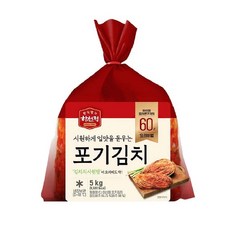 하선정 국산 포기김치 5kg, 1개
