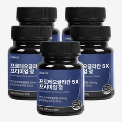 그대의건강 프로테오글리칸 5X 프리미엄 정, 5개, 60정