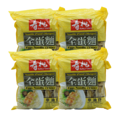 에그누들 홍콩면 454g 4개 egg noodle 달갈면 계란면 볶음면 홍콩 요리 완탕면 에그면 이색요리 계란국수 식자재 식재료