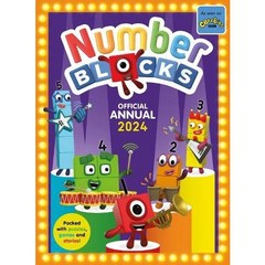 넘버블럭스 2024 애뉴얼 북 책 원서 영어 영어책 유아 어린이 아기 numberblocks annual 2024 애뉴얼 애뉴얼북