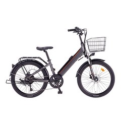 [삼천리자전거] 팬텀 시티 7단 24인치 전기자전거 2020, 다크블루그린