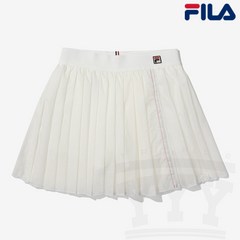 휠라 테니스 랠리 스커트 FS2SKE2351F WHI