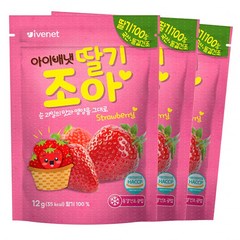 아이배냇 생과일칩 사과조아 딸기조아(2종택1), 3개입