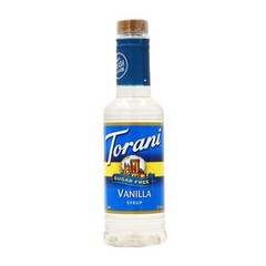 클래식 바닐라 커피 카페 시럽 무설탕 슈가프리 375 ml Torani, 1개, 375ml