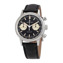 Hamilton 해밀턴 American Classic 클래식 IntraMatic Chronograph 크로노그래프 Mechanical Black Dial 블랙 다이얼 Men 남성