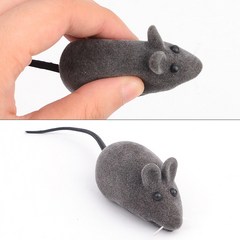 [FreeManner] 2P 삑삑이 쥐인형 고양이 캣토이 호기심 쥐잡기 애묘 사냥놀이 장난감