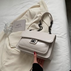 ZARA 자라 가방 소프트 레더 플랩 체인 숄더백