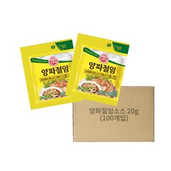 오뚜기 양파절임소스 소포장 20g, 100개