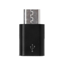 USB 3.1 유형 C 여성 대 마이크로 USB 남성 데이터 어댑터 커넥터를위한 안드로이드 휴대 전화 충전, 1개