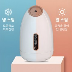 와피크 냉온 페이셜스티머 얼굴스팀기 페이스스티머 수분공급 가정용 Z16