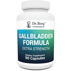 Dr. Berg Gallbladder Formula Extra Strength - Made w/Purified Bile Salts & Ox Bile Digestive Enzymes, 1개
