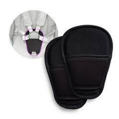 퍼스트 카시트 벨트 유모차 어깨 스트랩 커버 보호 가랑이 패드 범용 제품 2 개, crotch pad, 2개